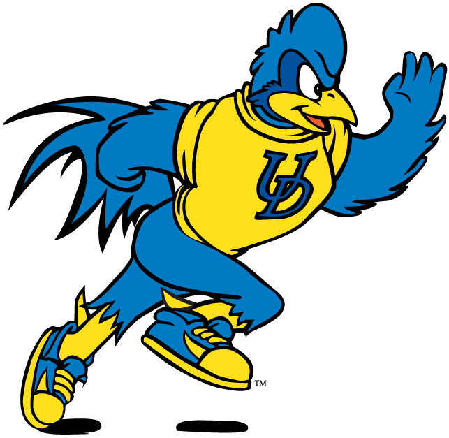 delaware blue hens 1993-pres mascot logo v10 diy DTF decal sticker